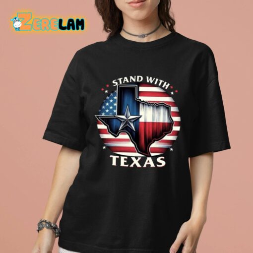 Greg Abbott Stand With Texas Shirt