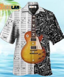 Guitar Bass Guitar Musician Hawaiian Shirt