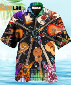 Guitar Love Music Style Hawaiian Shirt