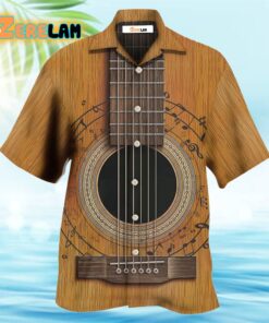 Guitar Old Retro Music Lover Hawaiian Shirt