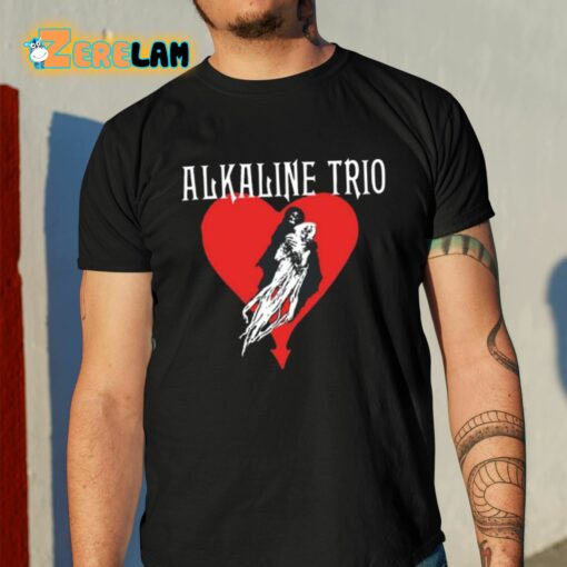 Heart Swept Alkaline Trio Shirt