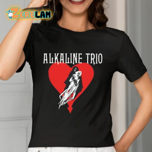 Heart Swept Alkaline Trio Shirt