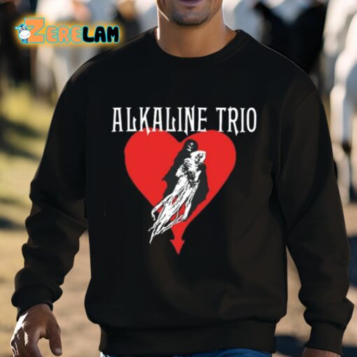 Heart Swept Alkaline Trio Shirt