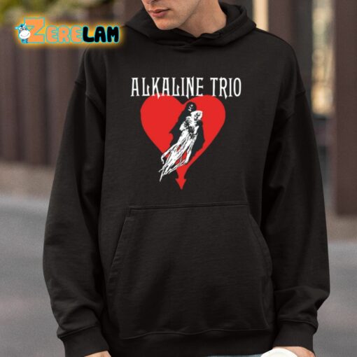 Heart Swept Alkaline Trio Shirt