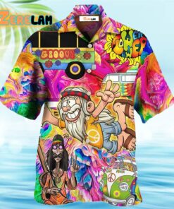 Hippie I’m Not Old I’m Vintage Hawaiian Shirt