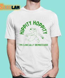 Hippity Hoppity Im Clinically Depressed Shirt 16 1