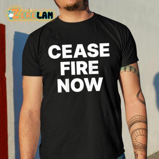 Hunter Schafer Cease Fire Now Shirt