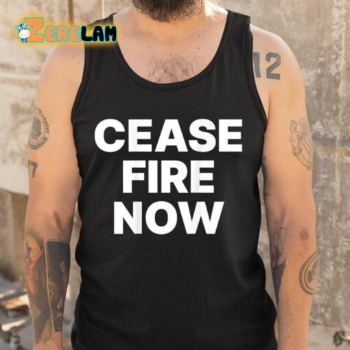 Hunter Schafer Cease Fire Now Shirt