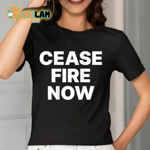 Hunter Schafer Cease Fire Now Shirt