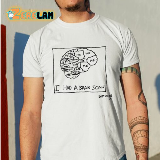 I Had A Brain Scan Best Wishes Shirt