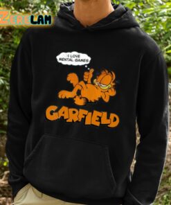 I Love Mental Games Garfield Shirt 2 1