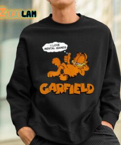 I Love Mental Games Garfield Shirt 3 1