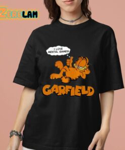 I Love Mental Games Garfield Shirt 7 1
