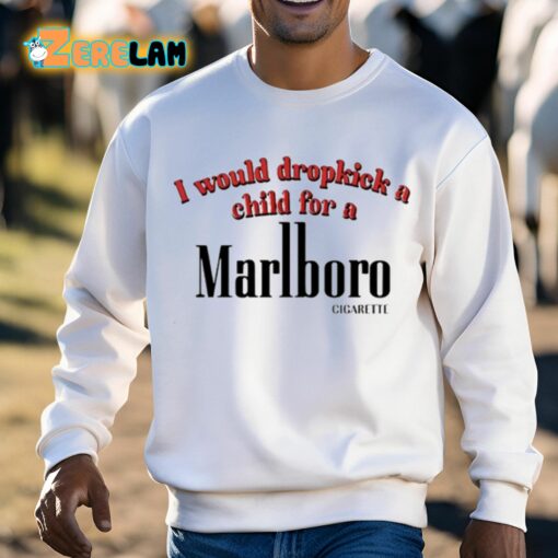 I Would Dropkick A Child For A Cigarette Shirt