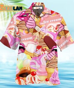 Ice Cream Color Style Hawaiian Shirt