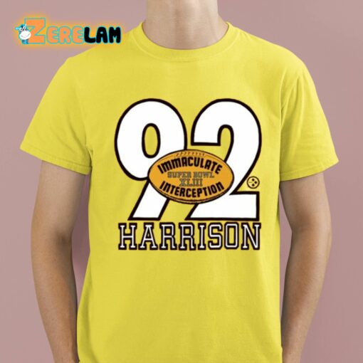 Immaculate Interception Harrison Shirt