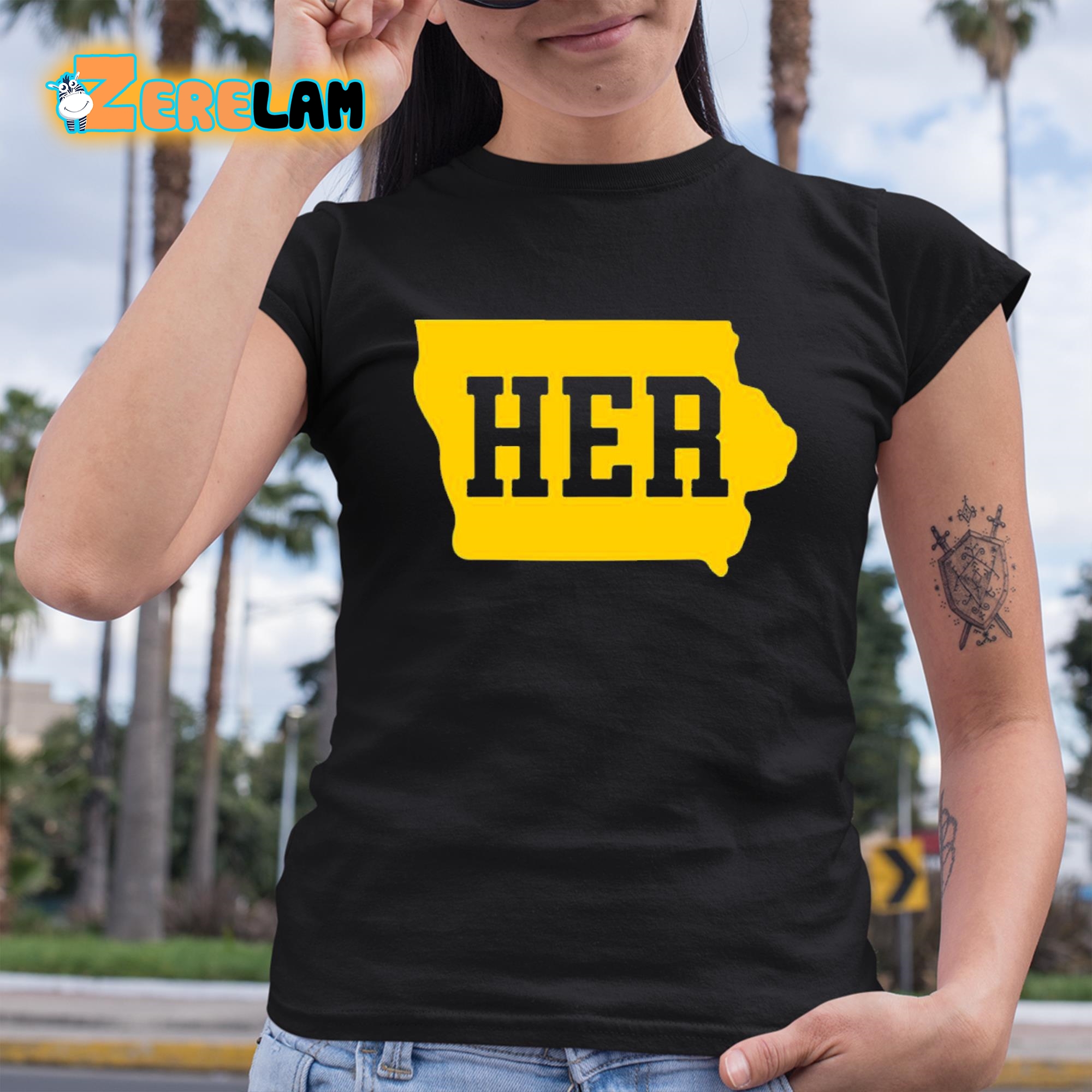 Iowa Her Caitlin Clark Shirt - Zerelam