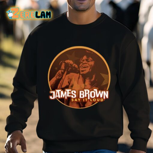 James Brown Say It Loud Stars Shirt