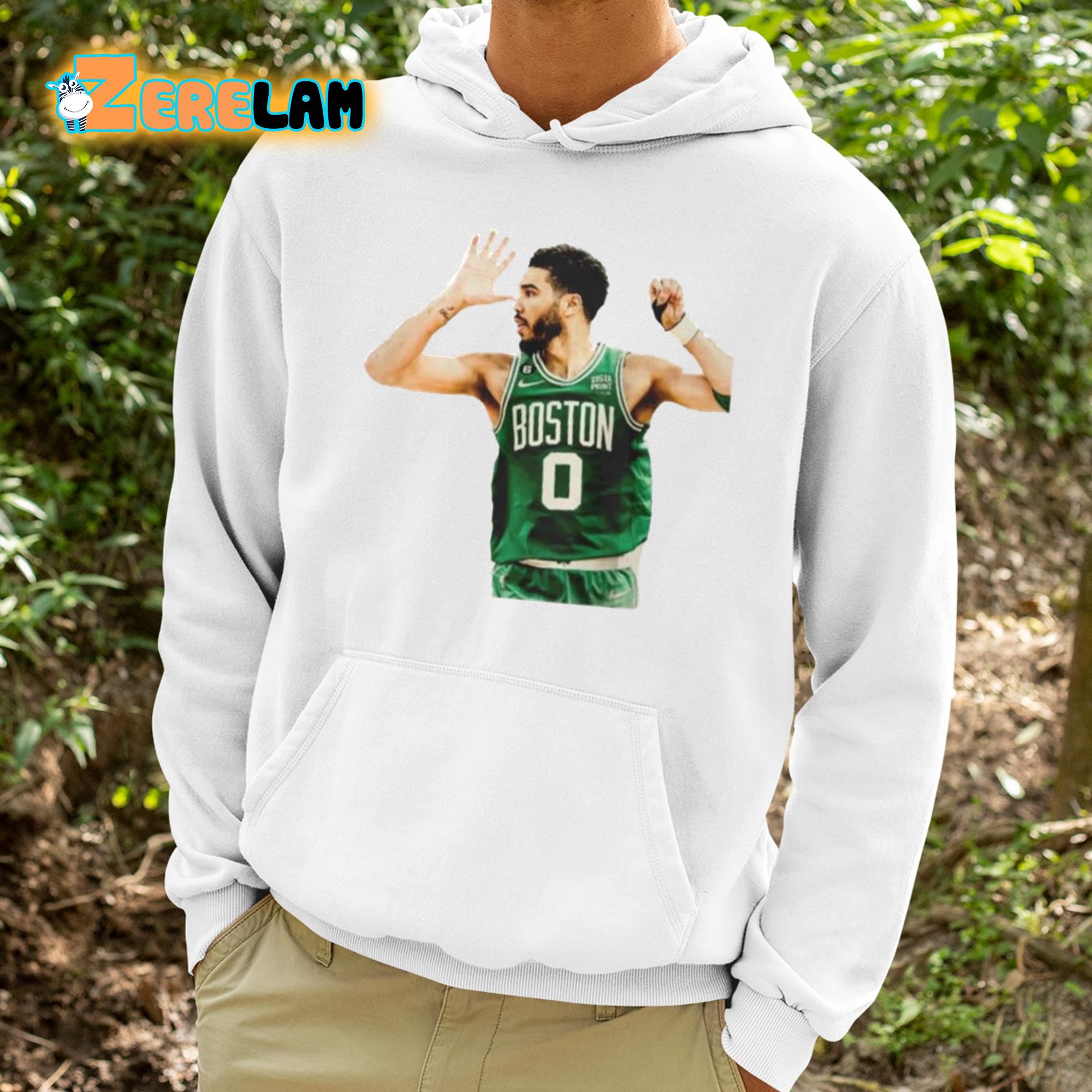 Jayson Tatum 0 Signature Celtics Hoodie - Zerelam