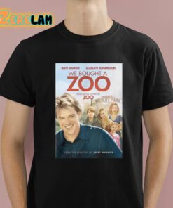 Jimmy Kimmel We Bought A Zoo Poster Shirt