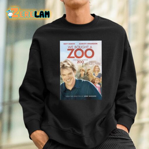 Jimmy Kimmel We Bought A Zoo Poster Shirt