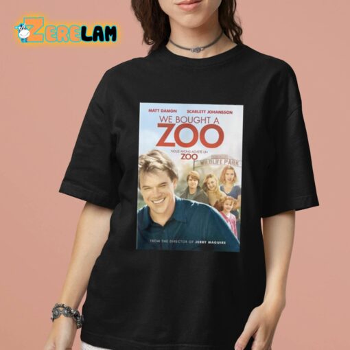 Jimmy Kimmel We Bought A Zoo Poster Shirt