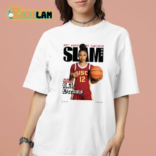 Juju Watkins 30th Anniversary Takeover Slam Shirt