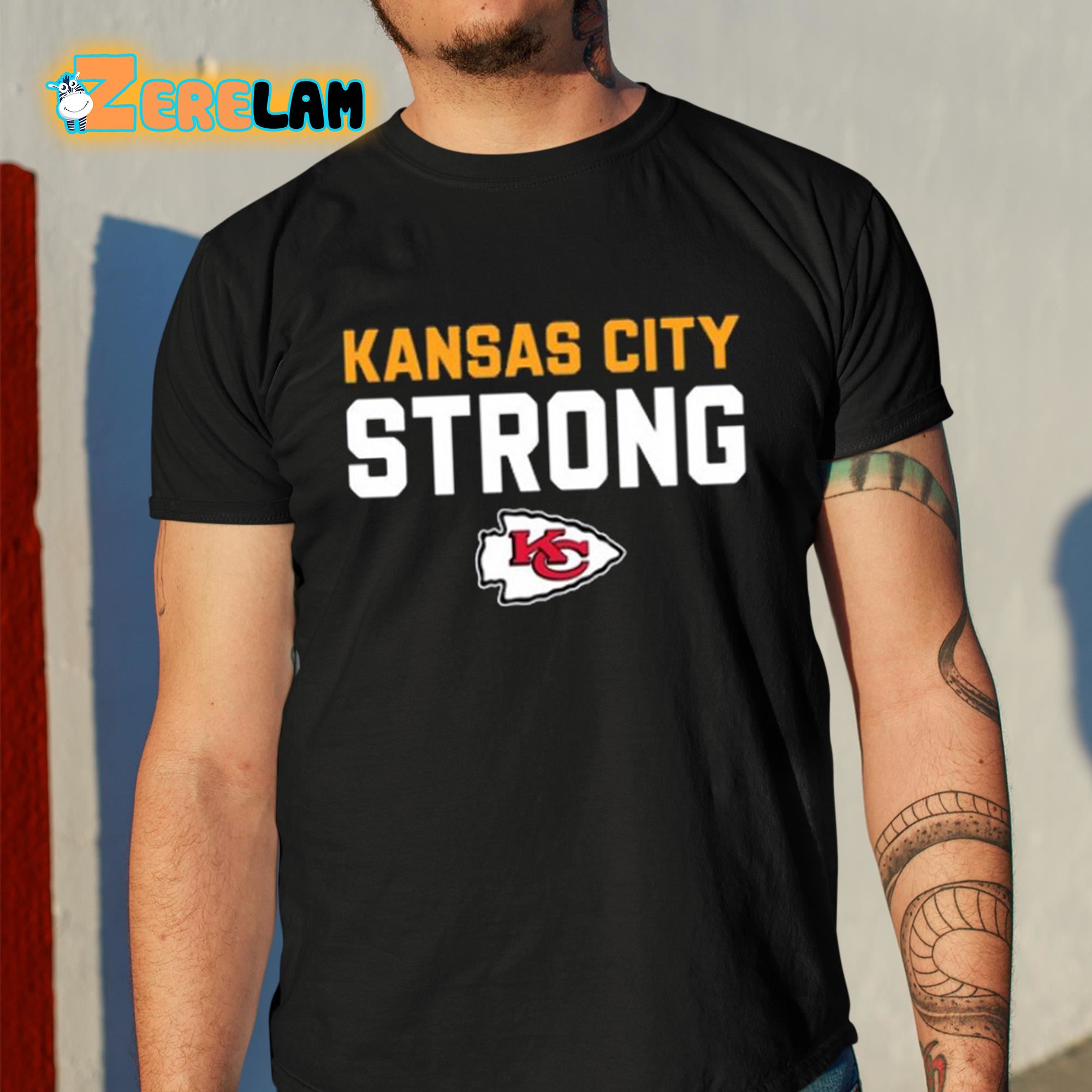 KC Strong Chiefs Shirt - Zerelam