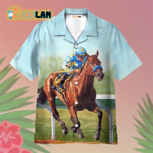 Kentucky Derby Horse Race Hawaiian Shirt