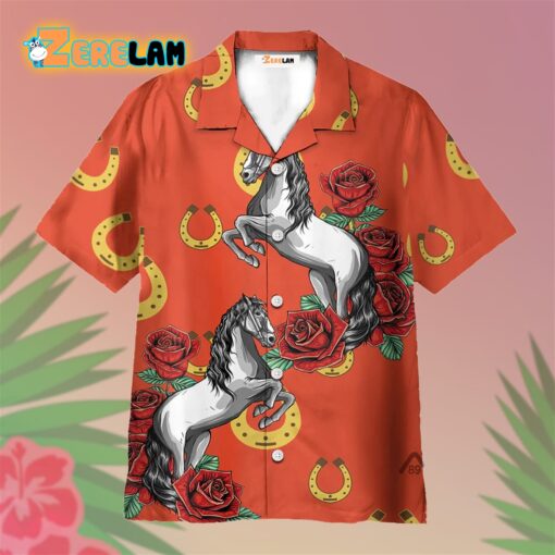 Kentucky My Derby Day Dress Racing Horse Hawaiian Shirt