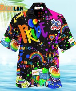 LGBT Pride Mix Color Hawaiian Shirt