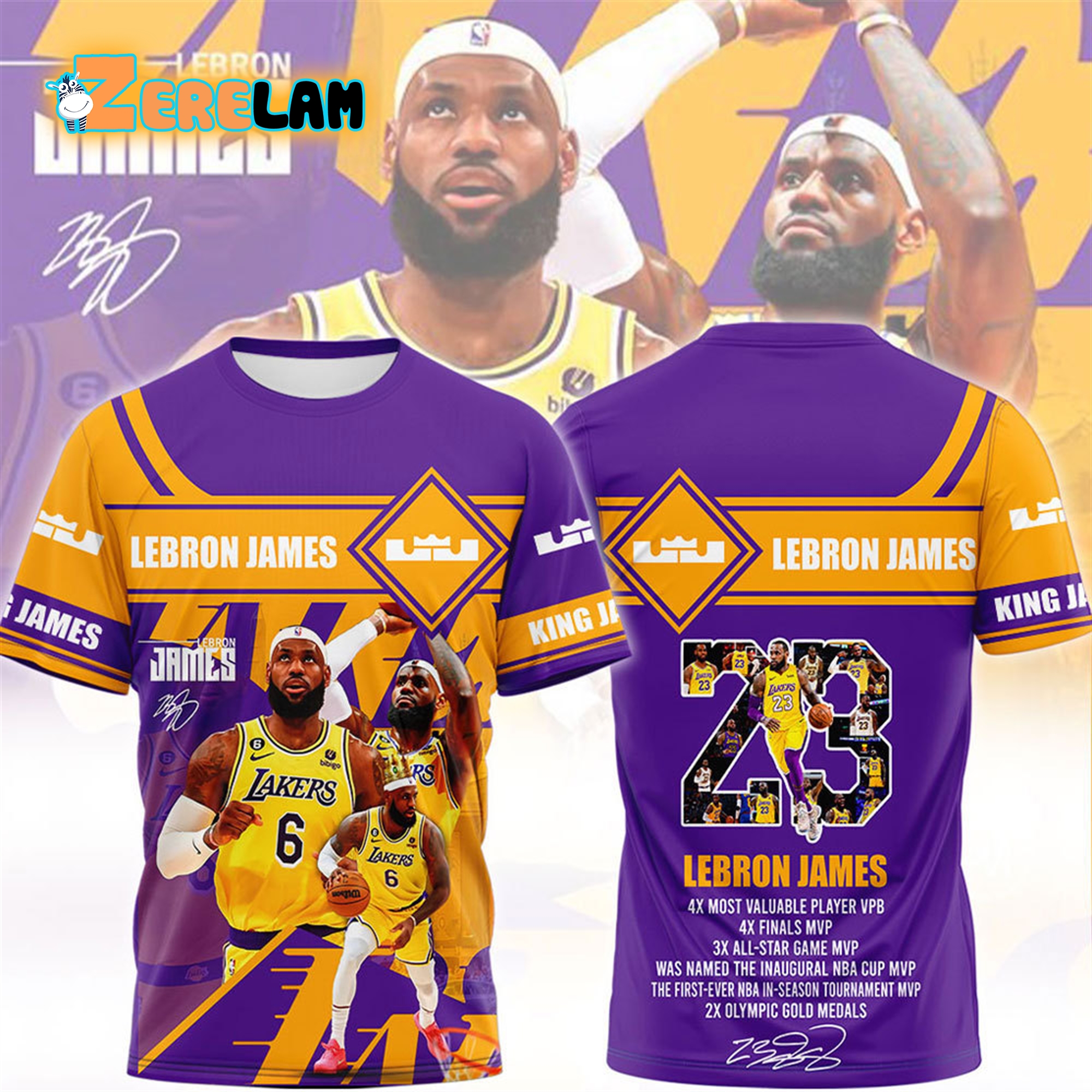 Lebron james store king t shirt