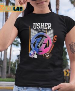 Las Vegas Usher Super Bowl Shirt 6 1