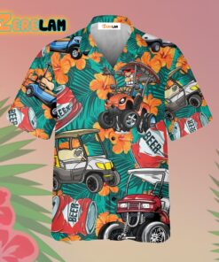 Let’s Get Drunk And Drive Golf Cart Funny Hawaiian Shirt