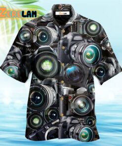 Look Through Cameras Hawaiian Shirt