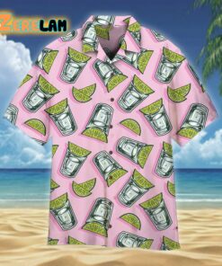 Margarita Cocktail Tequila With Lime Pattern Hawaiian Shirt