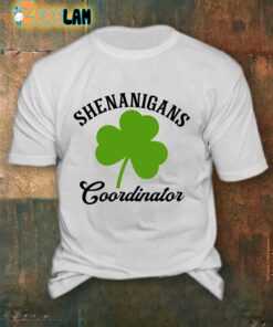 Men’S Shenanigans Coordinator Clover Shirt