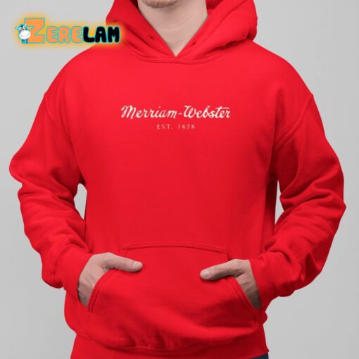 Merriam-Webster Est 1828 Vintage Logo Sweatshirt