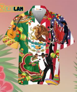 Mexican By Blood American By Birth Patriot By Choice Hawaiian Shirt