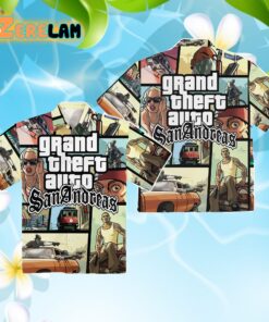 Michelle Alozie Grand Theft Auto Sananorea Hawaiian Shirt