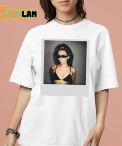 Miley Cyrus Polaroid Photo Shirt 16 1