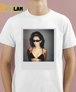 Miley Cyrus Polaroid Photo Shirt 1 1