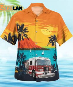 Mishawaka Fire Department Hawaiian Shirt