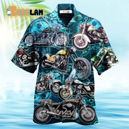 Motorcycle Love Life Hawaiian Shirt