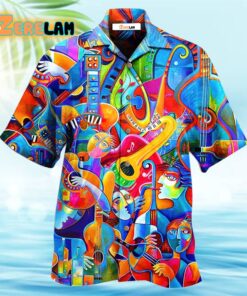 Music Fullcolor Style Hawaiian Shirt