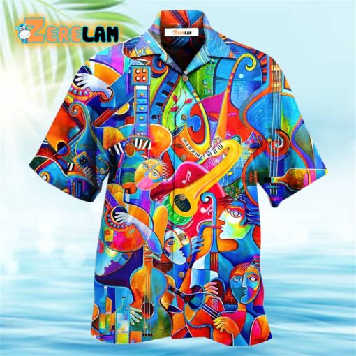 Music Fullcolor Style Hawaiian Shirt