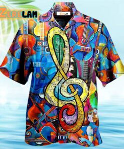 Music Love Live Life Style Hawaiian Shirt