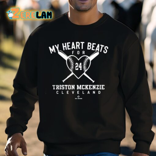 My Heart Beats Triston Mckenzie For 24 Shirt