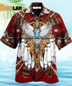 Native Dreamcatcher Sunset Hawaiian Shirt