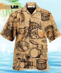 No Life Know Drums Know Life Hawaiian Shirt